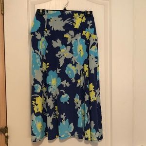 LuLaRoe Azure Skirt 2XL gently used